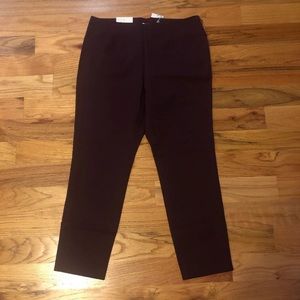 A New Day Skinny Ankle Pants Berry 12